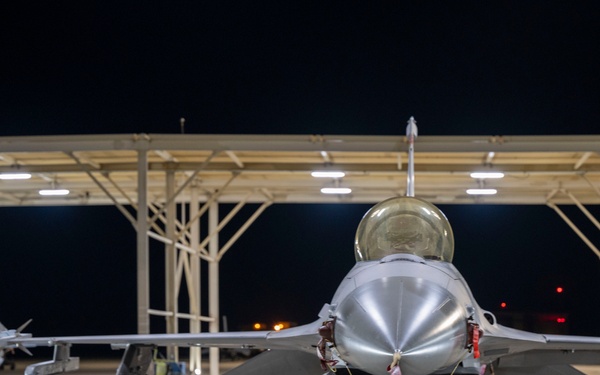 Nighttime operations at Edwards AFB