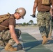 NMCB 11 Seabees Lay Down AM2 Matting