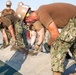 NMCB 11 Seabees Lay Down AM2 Matting