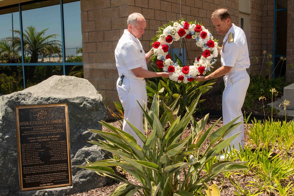 NSWC Commemorates Extortion 17