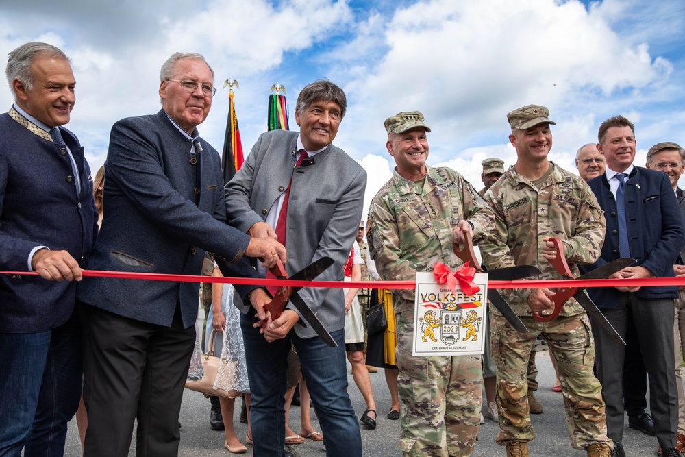 German-American Volksfest Ribbon Cutting 2023