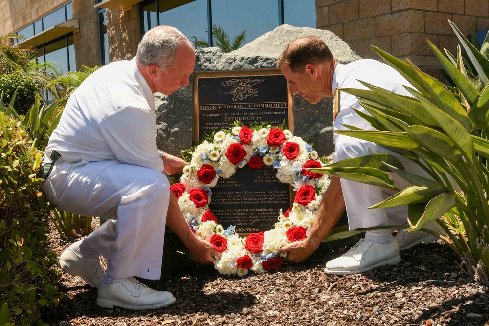 NSWC Commemorates Extortion 17