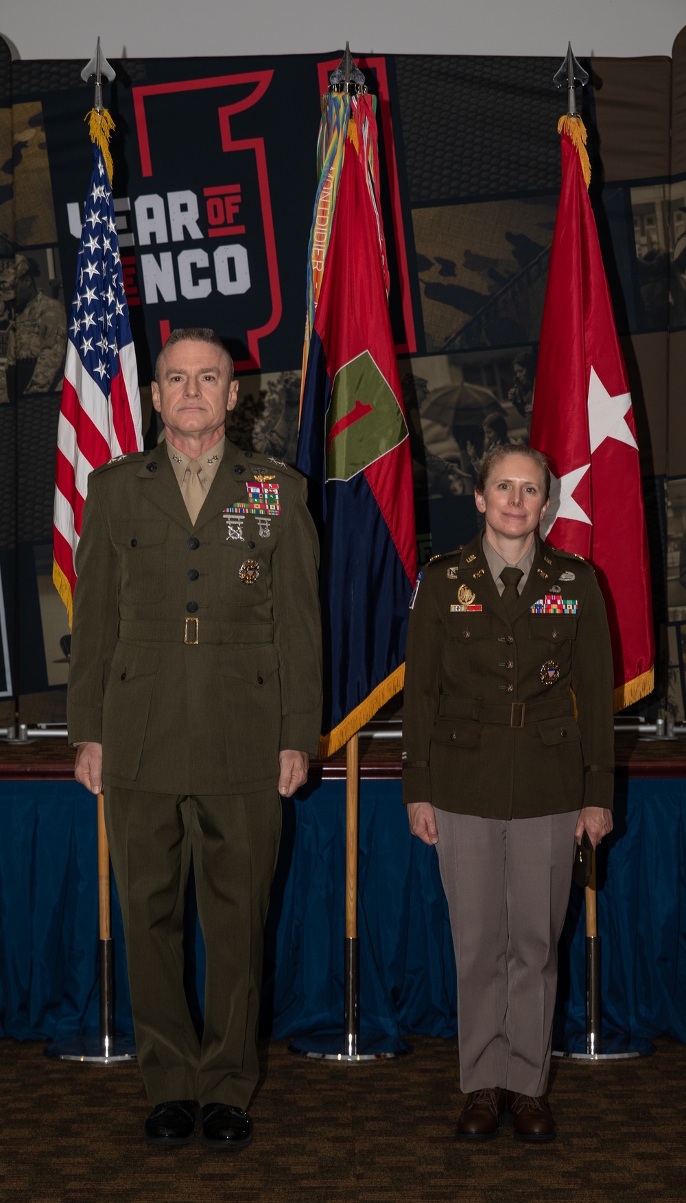 Promotion Ceremony: Now Lt. Col. Christine Miller