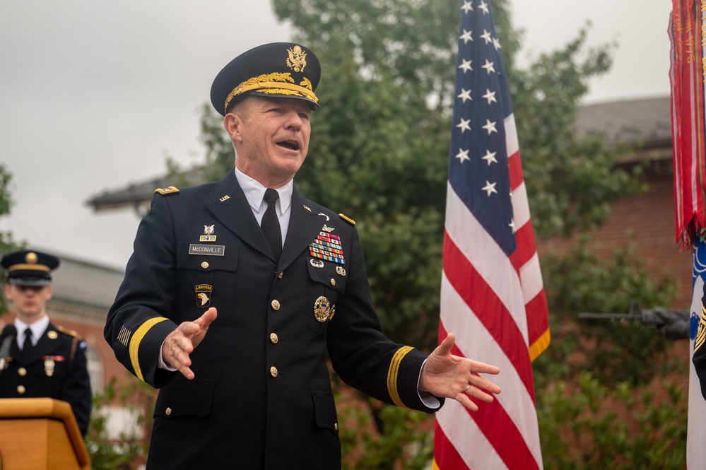 Chief of Staff of the Army relinquishment of responsibility and Sergeant Major of the Army change of responsibility ceremony