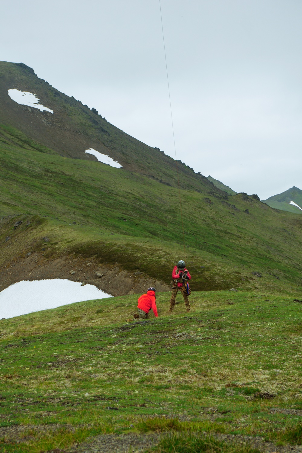 Alaska Army National Guard HH-60M Black Hawk rescue hoist training