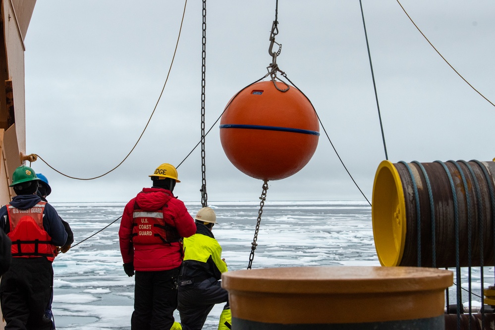 Coast Guard Cutter Healy conducts science operations in Beaufort Sea