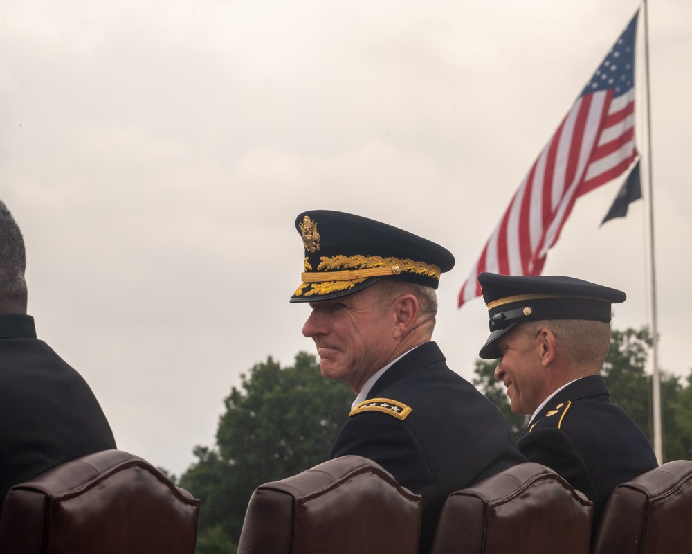 Chief of Staff of the Army relinquishment of responsibility and Sergeant Major of the Army change of responsibility ceremony