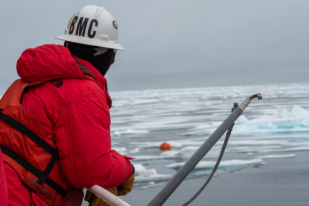 Coast Guard Cutter Healy conducts science operations in Beaufort Sea