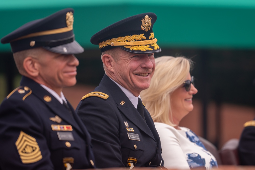 Chief of Staff of the Army relinquishment of responsibility and Sergeant Major of the Army change of responsibility ceremony