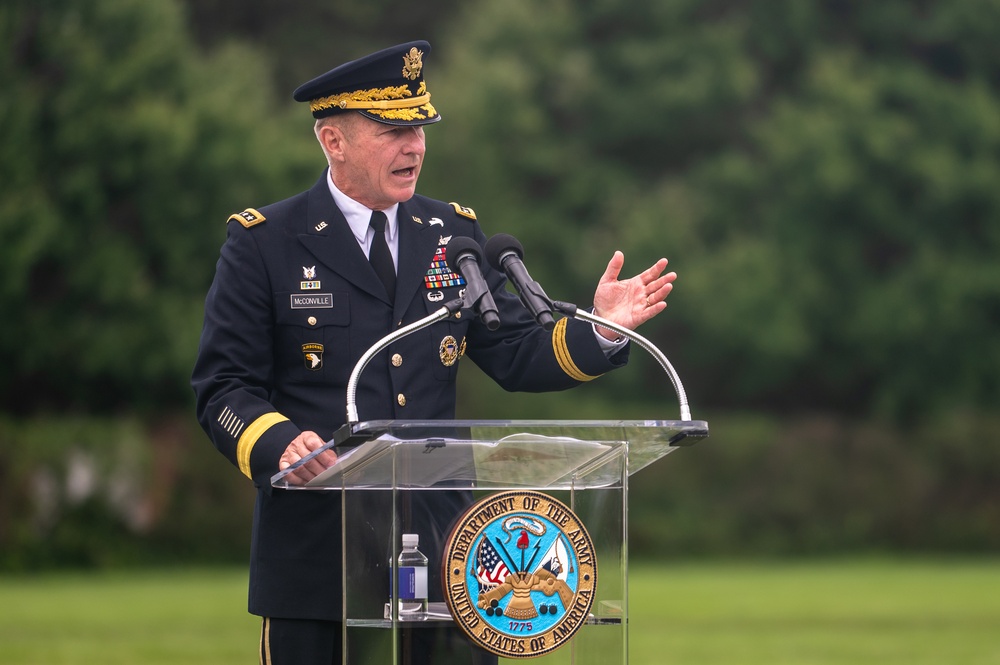 Chief of Staff of the Army relinquishment of responsibility and Sergeant Major of the Army change of responsibility ceremony