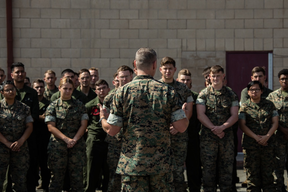 Promote Ahead of Peers | 3d MAW Commanding General meritoriously promotes an HMLAT-303 Marine