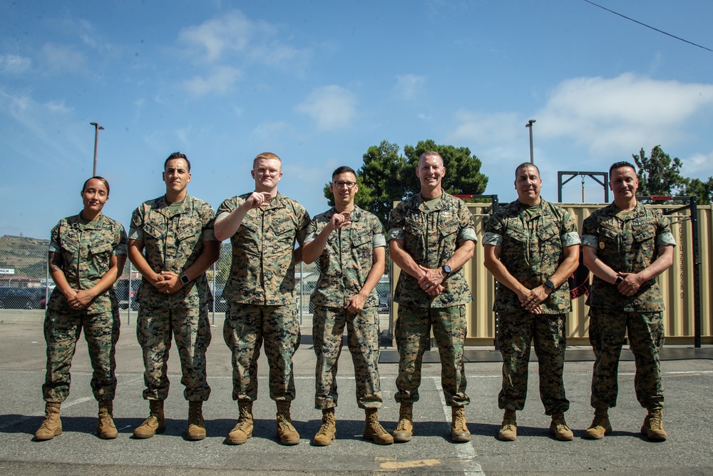 Promote Ahead of Peers | 3d MAW Commanding General meritoriously promotes an HMLAT-303 Marine