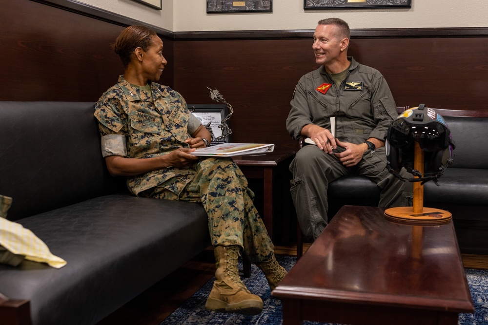 Sergeant Major of the Marine Corps visits 3rd MAW