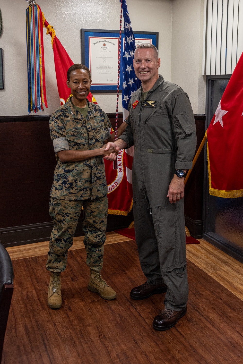 NSA deputy director of Cybersecurity for Combat Support visits 3rd MAW