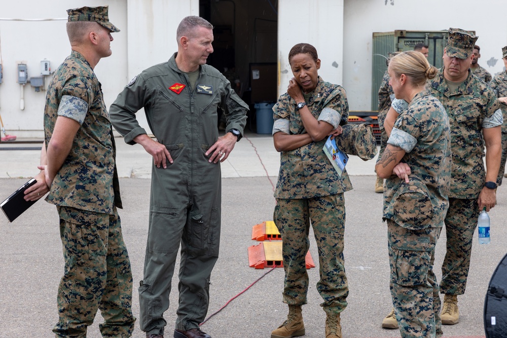 NSA deputy director of Cybersecurity for Combat Support visits 3rd MAW