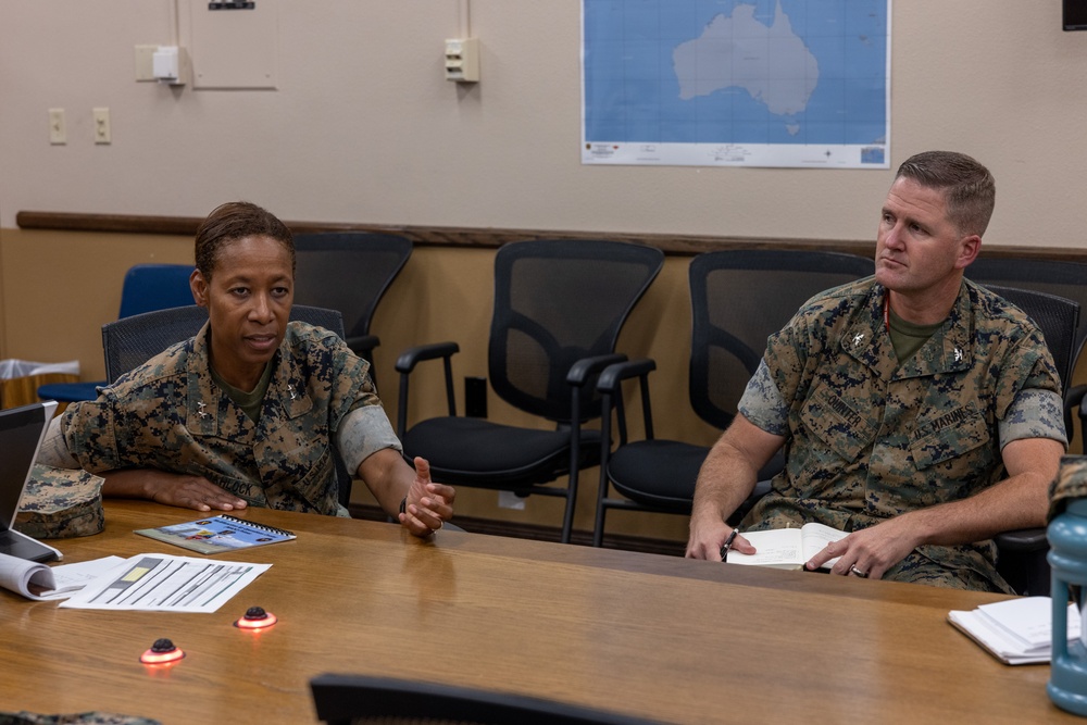 NSA deputy director of Cybersecurity for Combat Support visits 3rd MAW