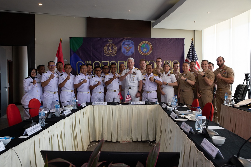 Commander, U.S. 7th Fleet Attends Staff Talks with Chief of Staff the Republic of Indonesia Fleet Command