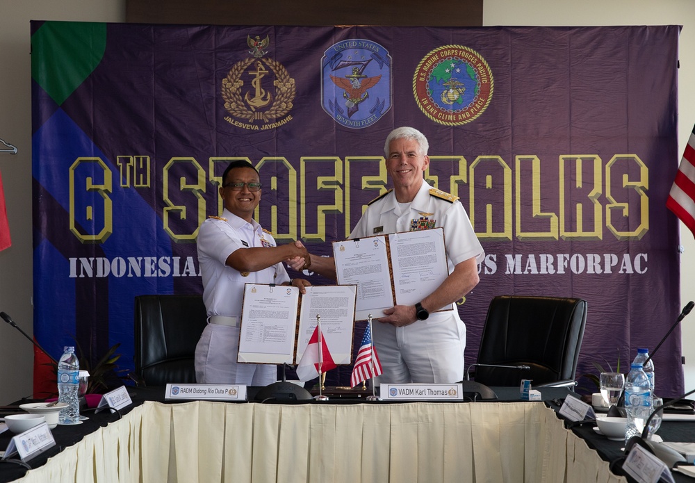 Commander, U.S. 7th Fleet Attends Staff Talks with Chief of Staff the Republic of Indonesia Fleet Command