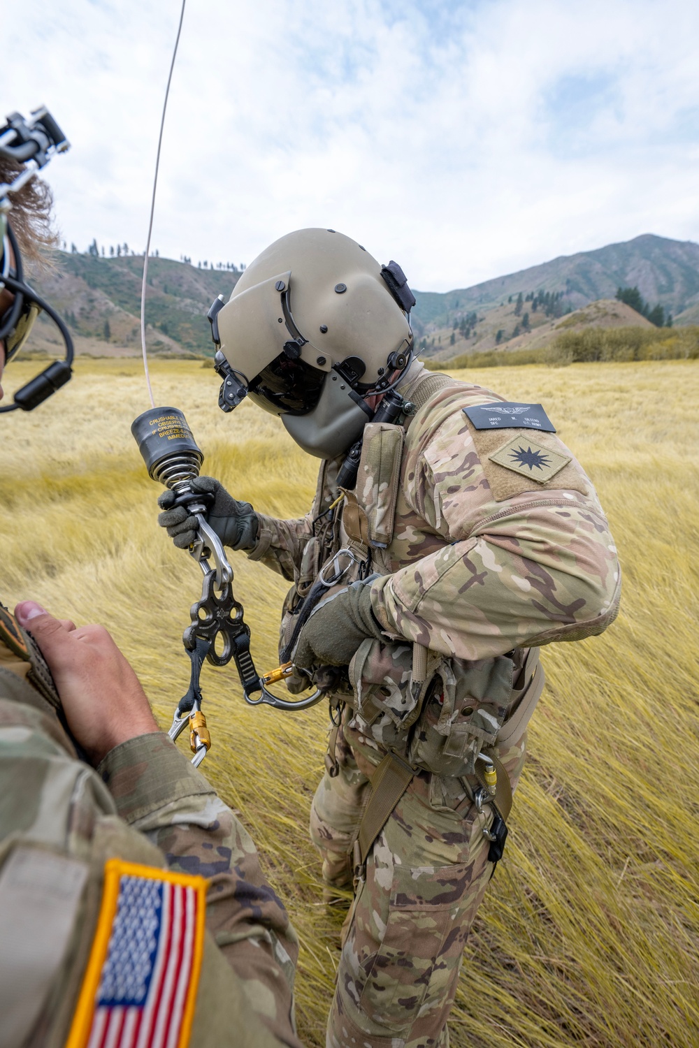 Black Hawk Hoist Training