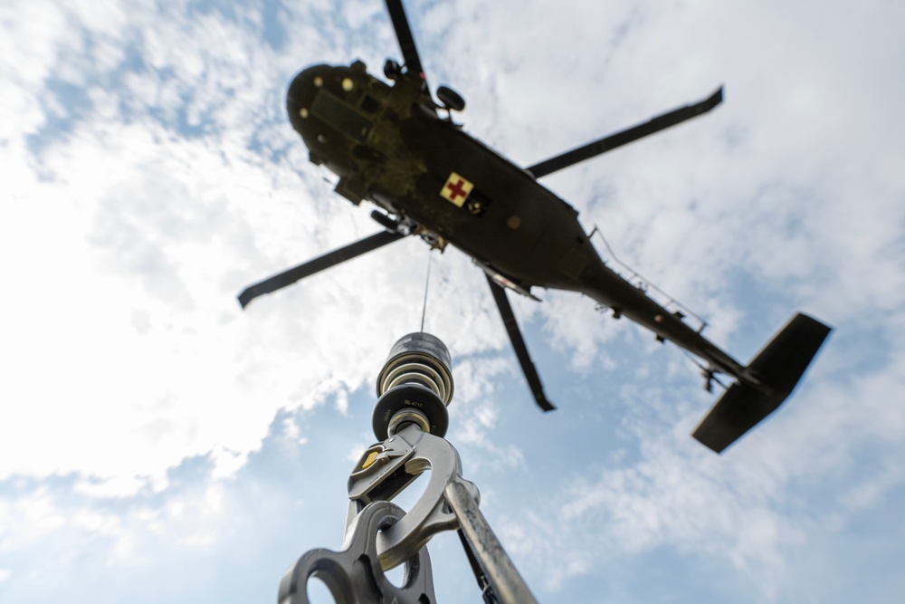 Black Hawk Hoist Training