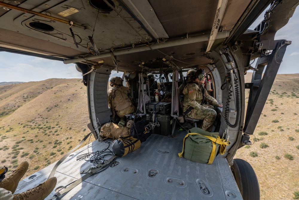 Black Hawk Hoist Training