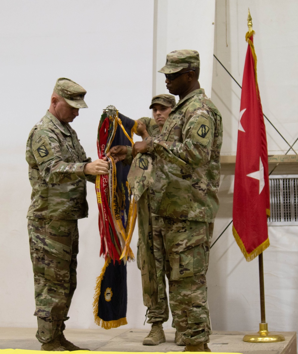 1-155th Assumes Responsibility