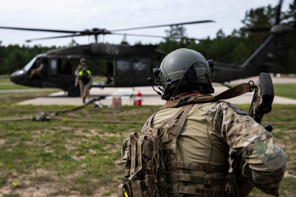 Task Force Ivy Soldiers support 12 NATO countries as they showcase precision, interoperability during Best Sniper Competition in Latvia