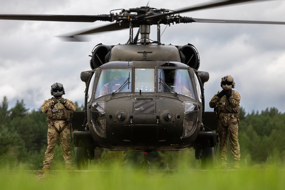 Task Force Ivy Soldiers support 12 NATO countries as they showcase precision, interoperability during Best Sniper Competition in Latvia