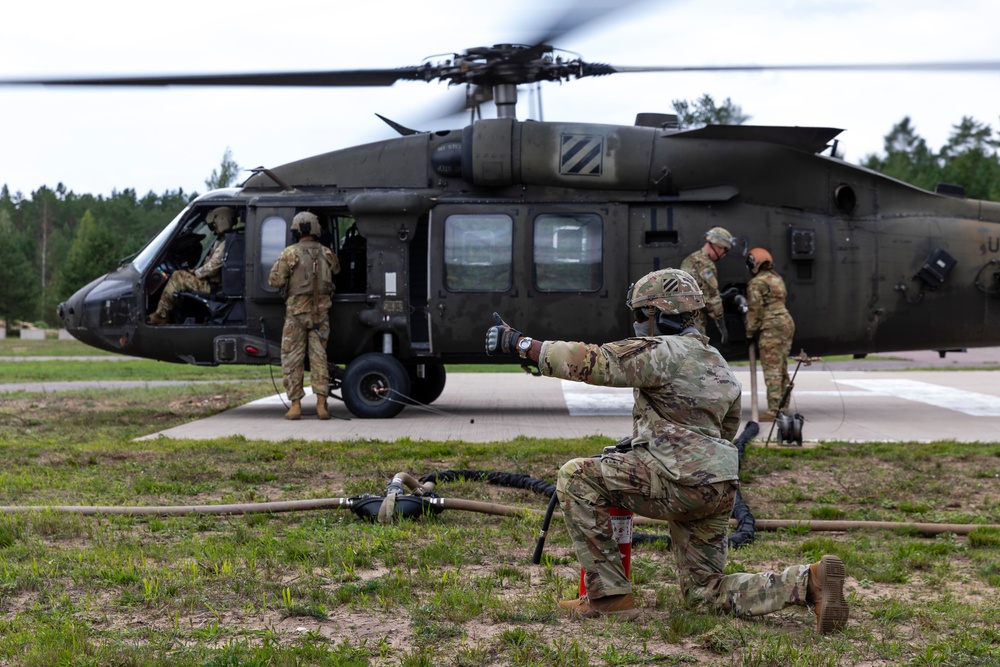 Task Force Ivy Soldiers support 12 NATO countries as they showcase precision, interoperability during Best Sniper Competition in Latvia