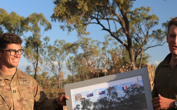 Comanche Company and Battle Group Ram Exchange Gifts