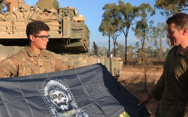Comanche Company and Battle Group Ram Exchange Gifts
