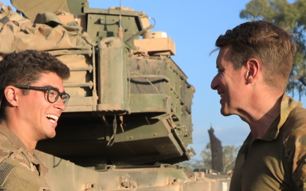 Comanche Company and Battle Group Ram Exchange Gifts