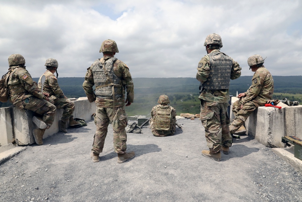 Pa. Guard Soldiers qualify at the M2 .50 Caliber range