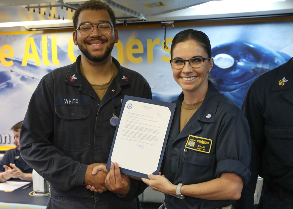 USS Thomas Hudner Deploys in U.S. 5th Fleet