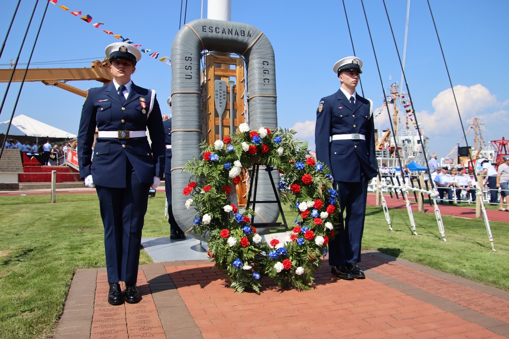 National Coast Guard Memorial Service at Coast Guard Festival in Grand Haven