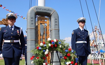 National Coast Guard Memorial Service at Coast Guard Festival in Grand Haven