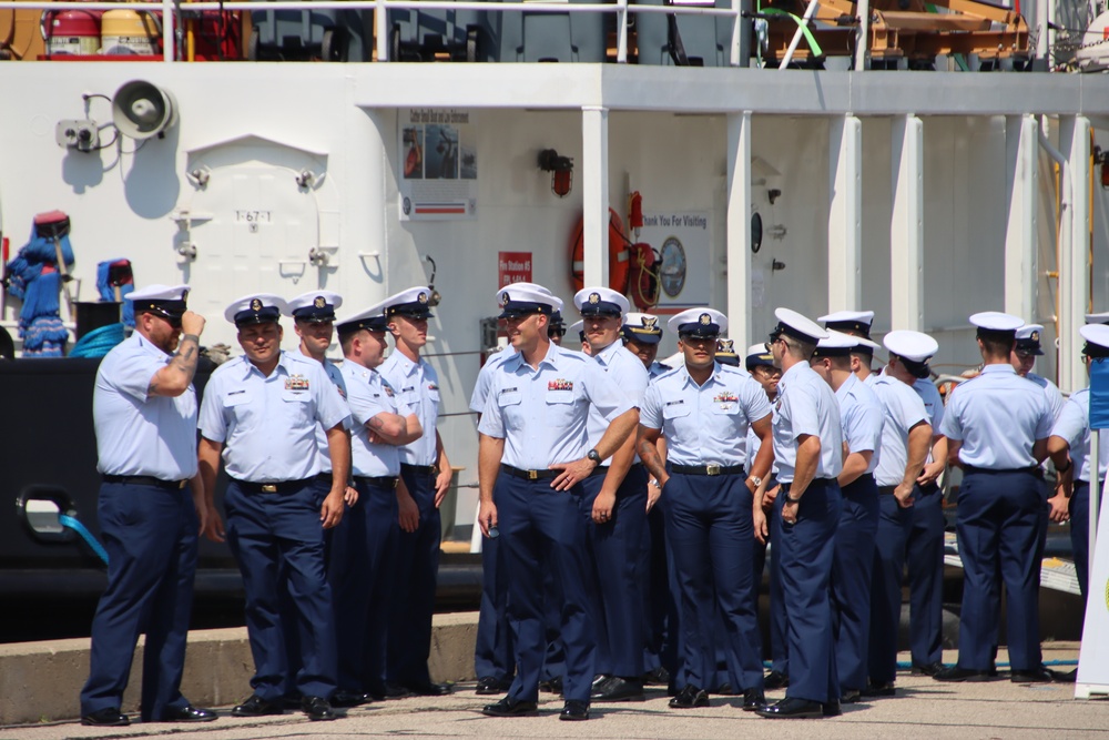 National Coast Guard Memorial Service at Coast Guard Festival in Grand Haven