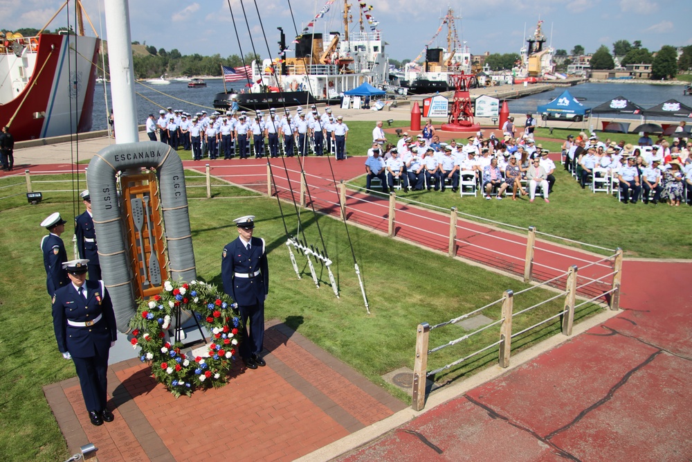 National Coast Guard Memorial Service at Coast Guard Festival in Grand Haven