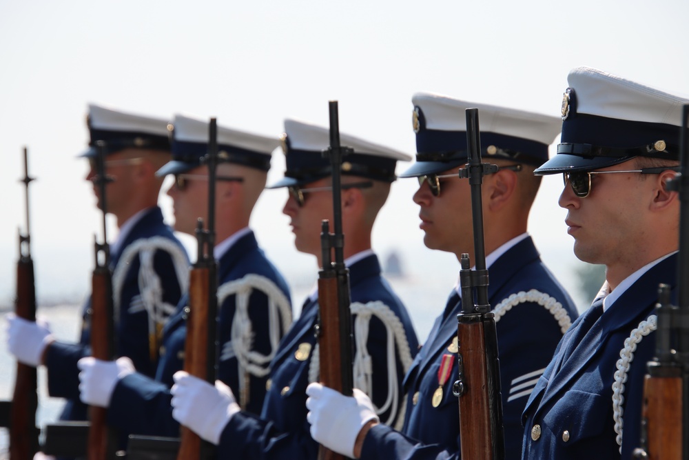 National Coast Guard Memorial Service at Coast Guard Festival in Grand Haven