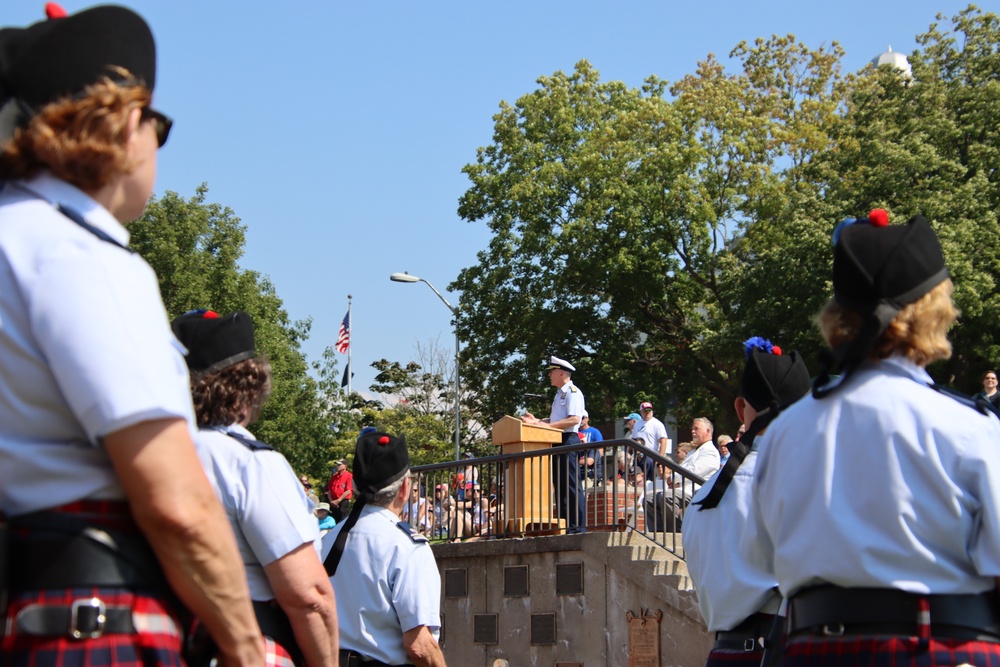 National Coast Guard Memorial Service at Coast Guard Festival in Grand Haven