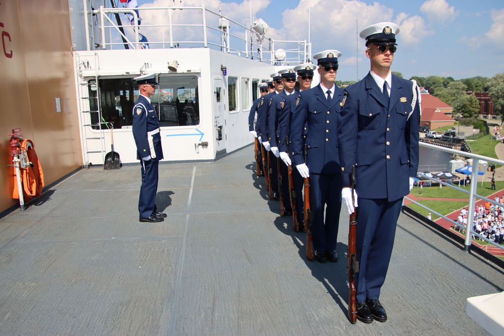 National Coast Guard Memorial Service at Coast Guard Festival in Grand Haven