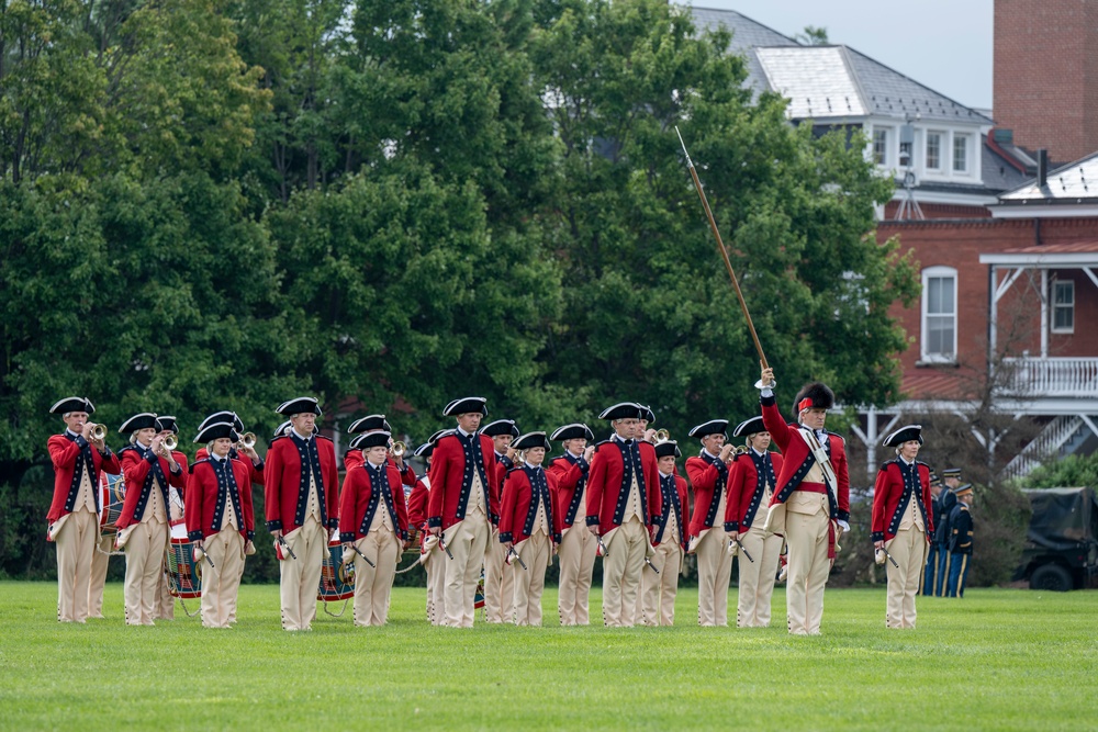 SECDEF Attends Chief of Staff of the Army Relinquishment Ceremony