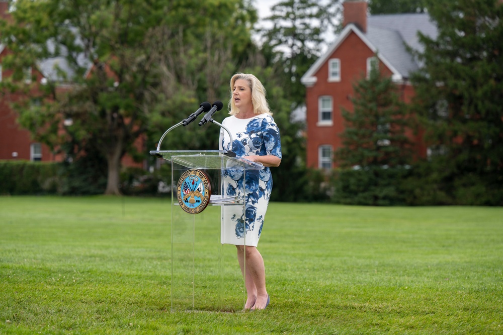 SECDEF Attends Chief of Staff of the Army Relinquishment Ceremony