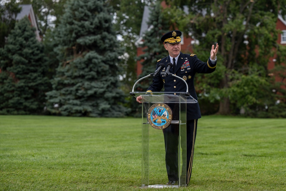 SECDEF Attends Chief of Staff of the Army Relinquishment Ceremony