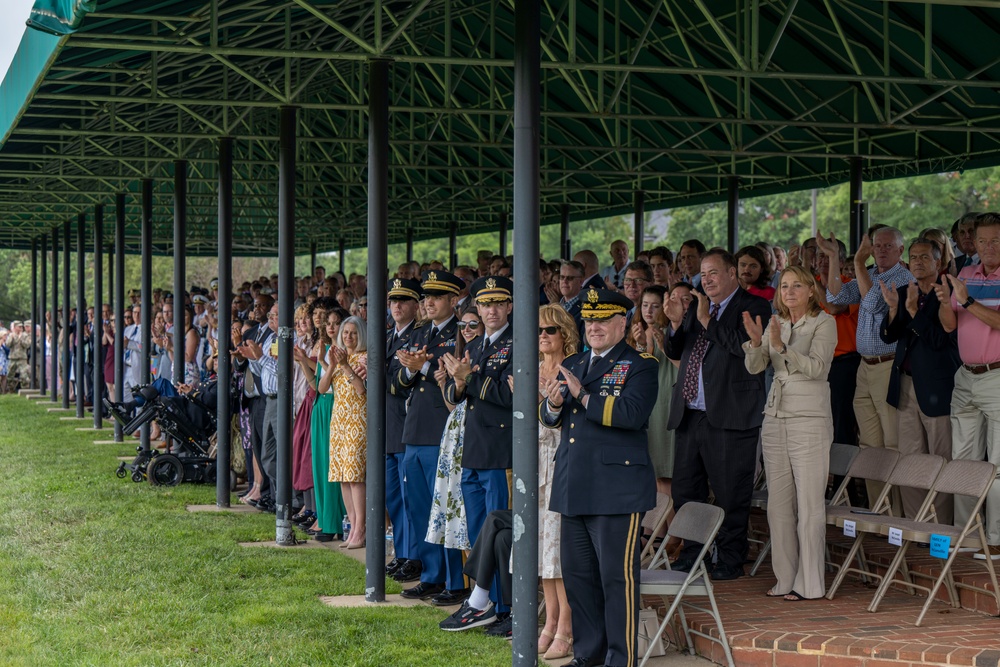 SECDEF Attends Chief of Staff of the Army Relinquishment Ceremony