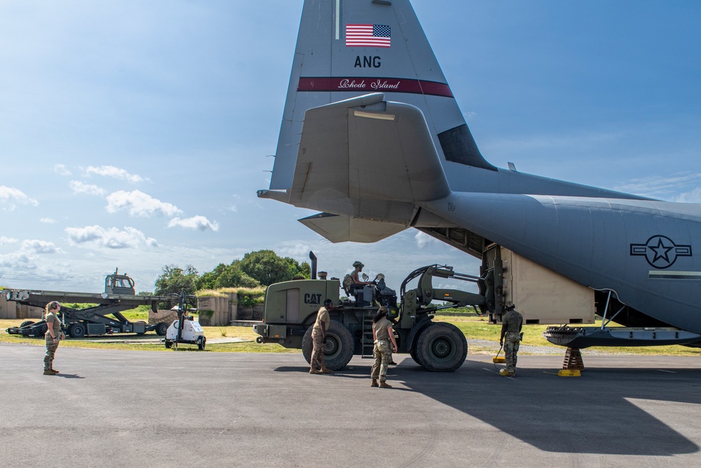 U.S. Army, Air Force conduct aerial port operations in Kenya