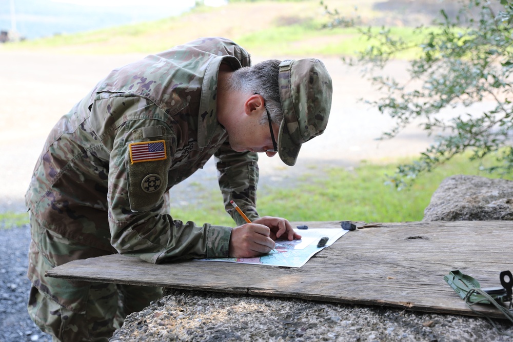 Land navigation training