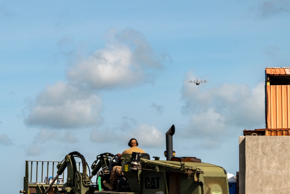 U.S. Army, Air Force conduct aerial port operations in Kenya