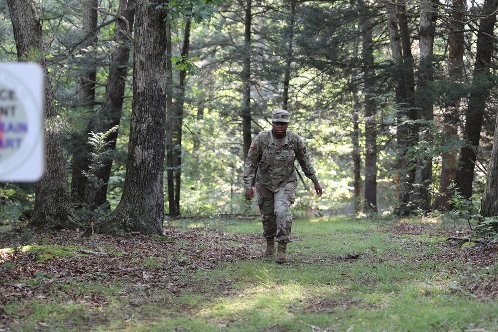 Land navigation training