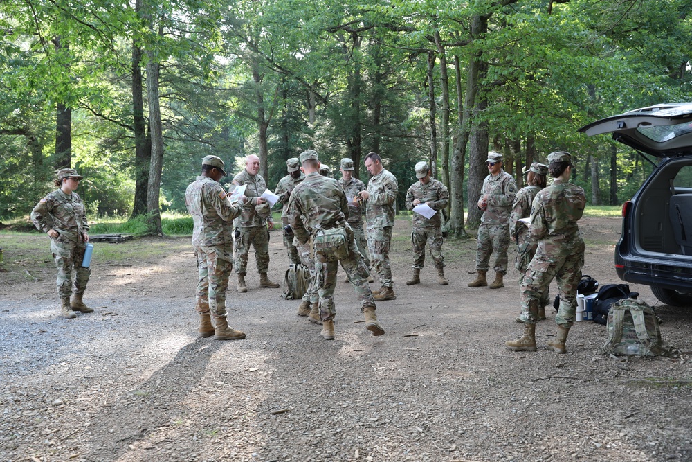 Land navigation training